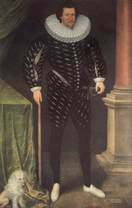 unknow artist The Well-dressed gentleman of 1590